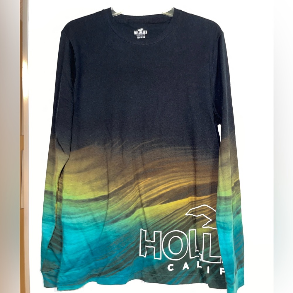 Hollister California Wave Long Sleeve Tee